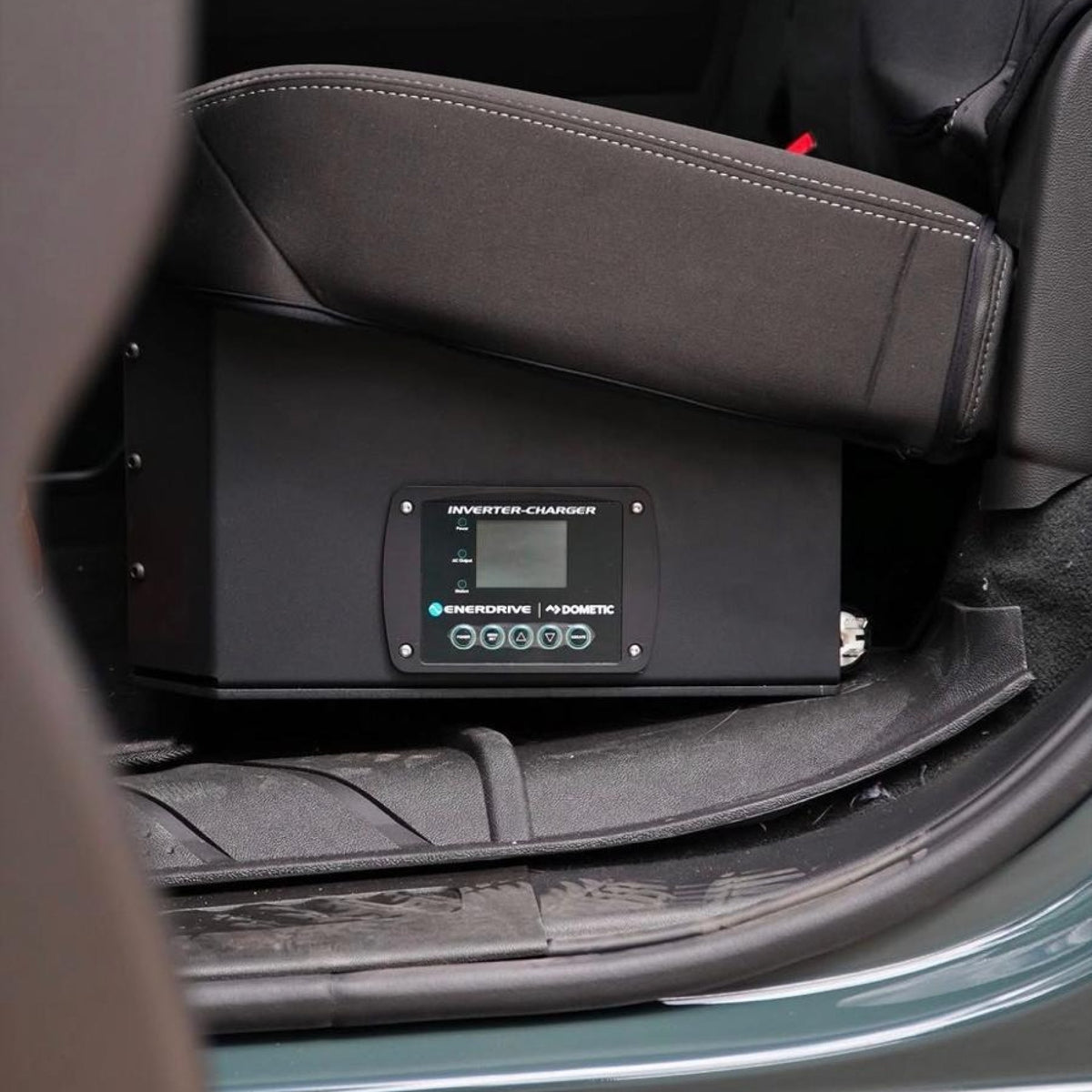 Under Seat Battery Box suits Chev 1500 (19-26), 2500 (20-26) by Outback Kitters