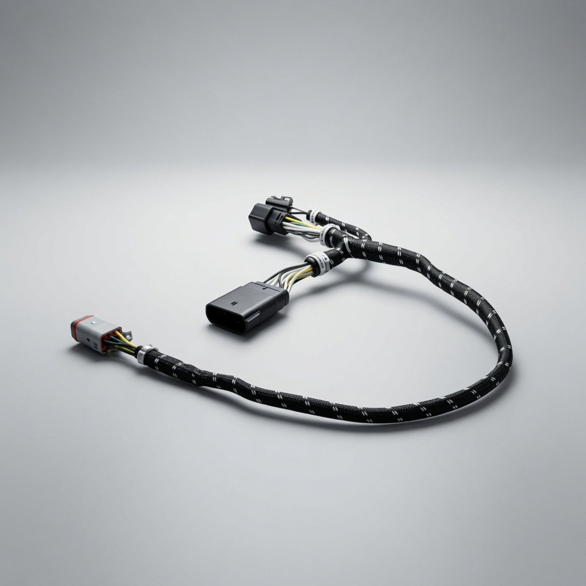 Wiring Harness for 16 Pin Patch Harness, Braided suits Ford F-250 Super Duty/F-350 Super Duty (17-22) by Outback Kitters