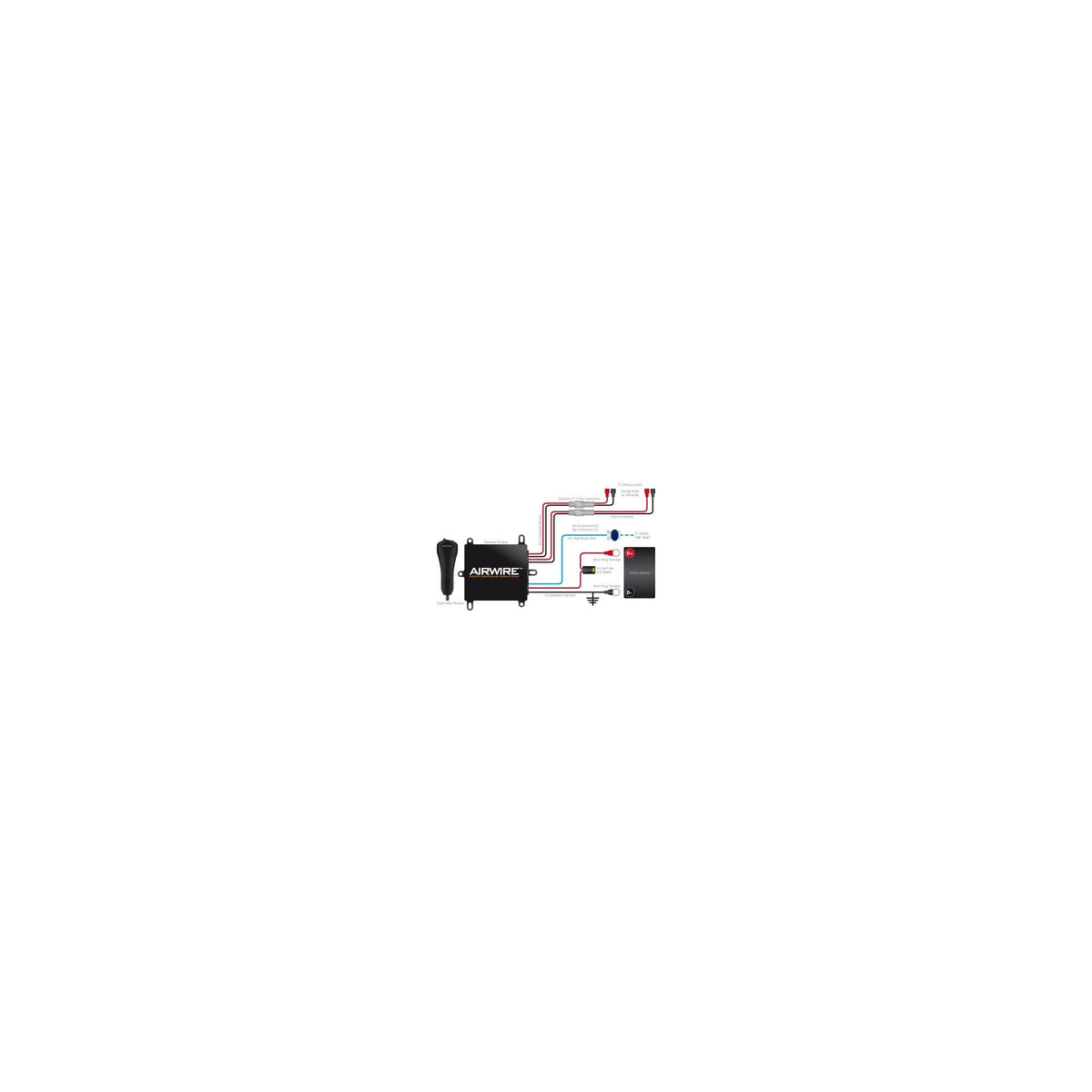 Roadvision Airwire Wireless Switch Panel with Single Lightbar Harness by RoadVision