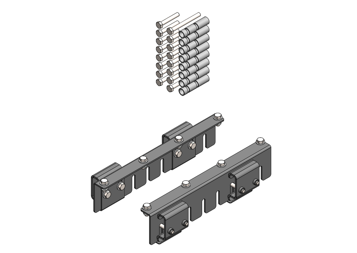 Offroad Animal - Sports Bar Tub Clamp Kit