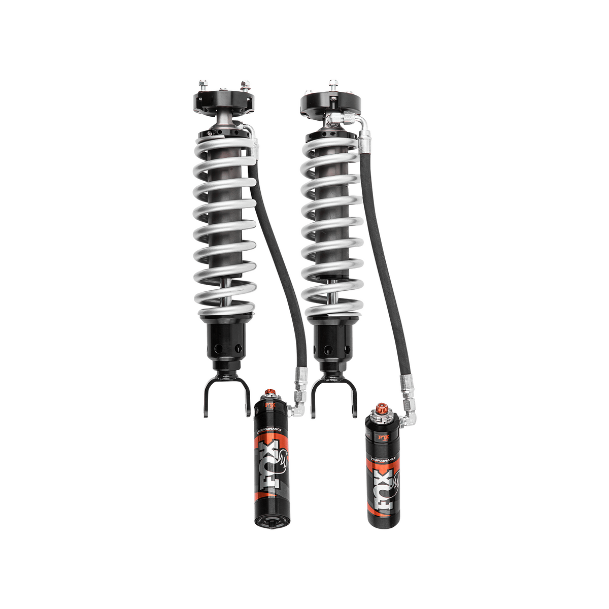 Front Fox Performance Elite Series 2.5" Coilover Remote Reservoir  DSC Shocks,  Suits 2" Lift, Set of 2 suits Ram 1500 DT (19-26), 1500 DS (13-24) by FOX