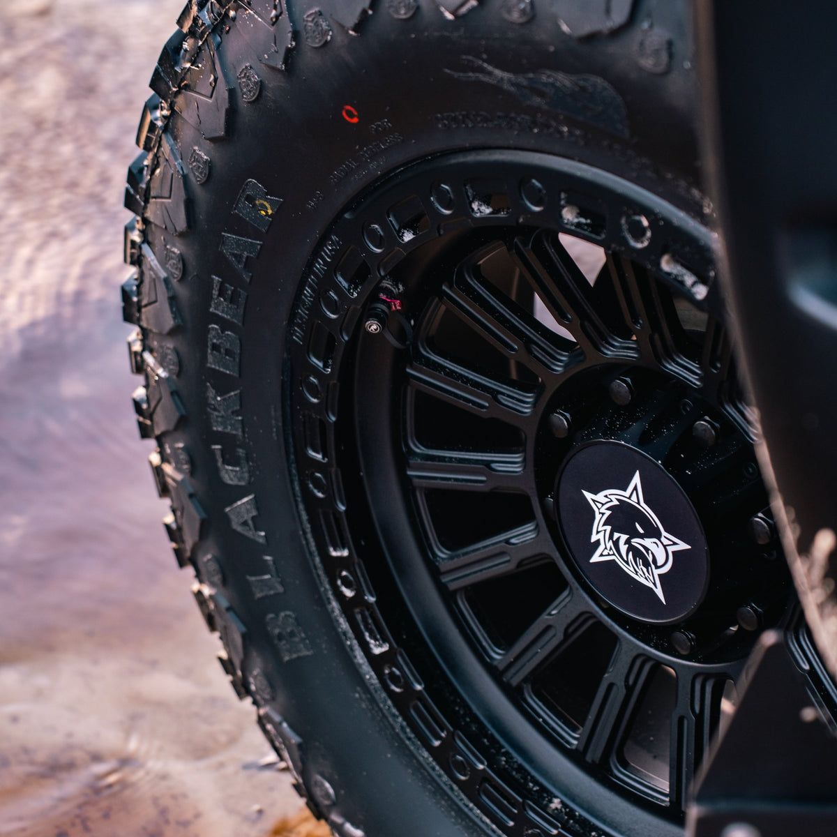 20" Sianna Series 2T Load Rated +18 Offset Wheel & RIV/RPV, Single suits Ram 2500/3500 (19-26) by AMTRUX