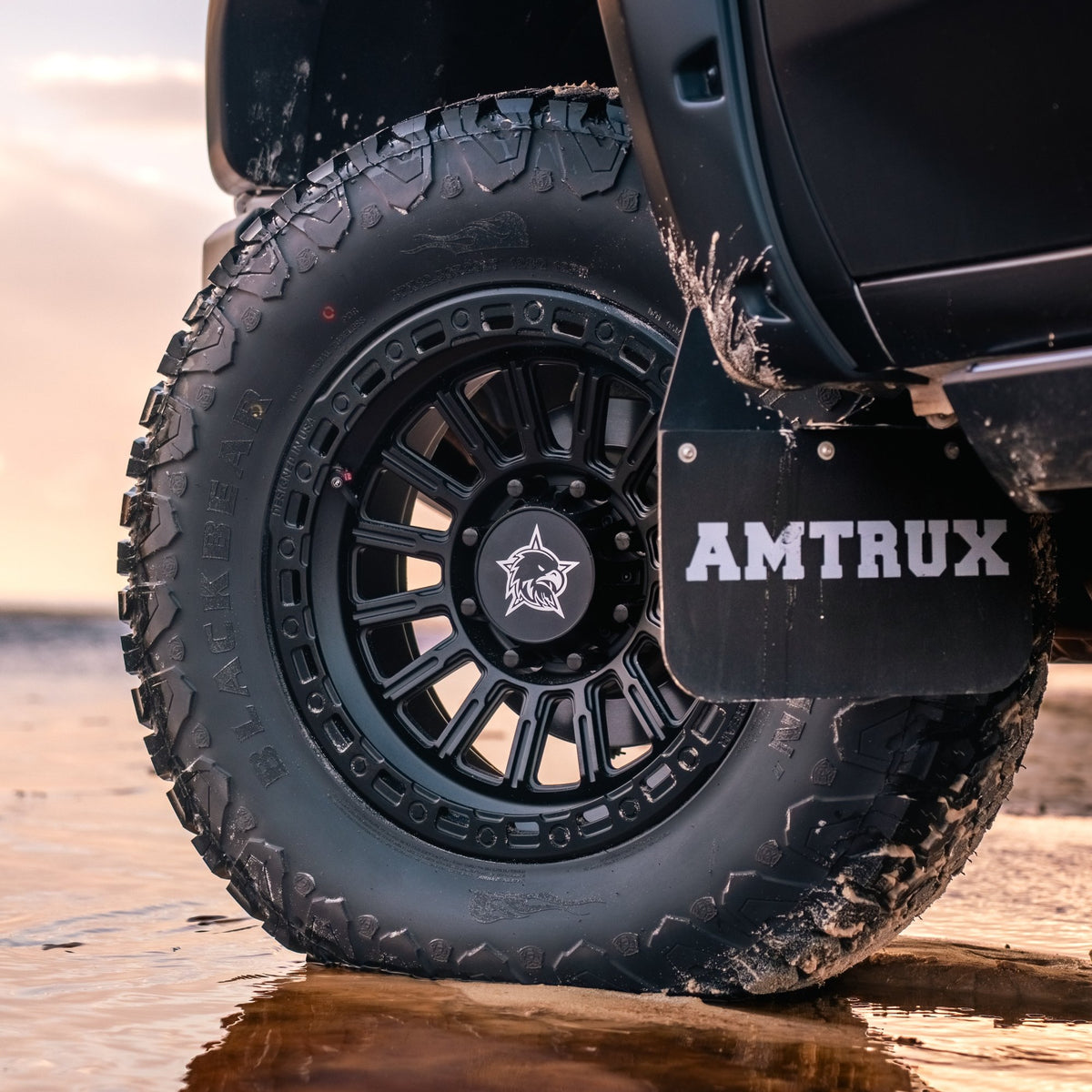 18" Sianna Series 2T Load Rated +18 Offset Wheel, Single suits Ram 2500/3500 (19-26) by AMTRUX