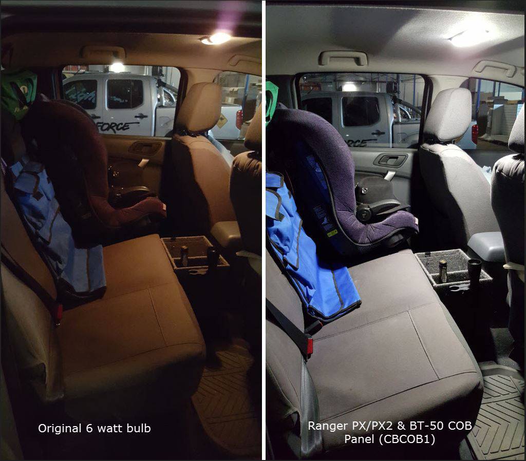 Replacement Interior Light suitable for Ford Ranger PX, PX2, PX3 and Mazda BT-50