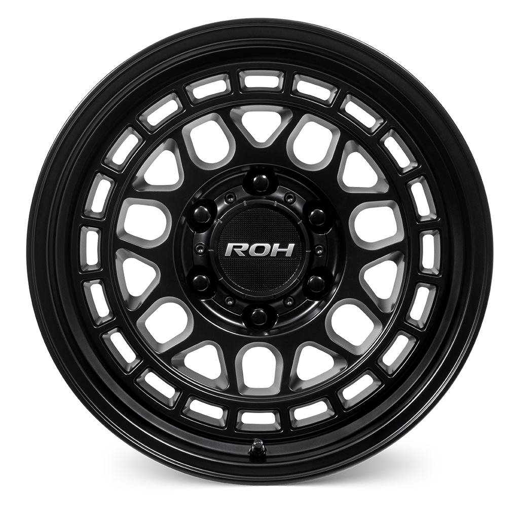 17X9 12 6/139.7 LOTUS MATTE BLACK