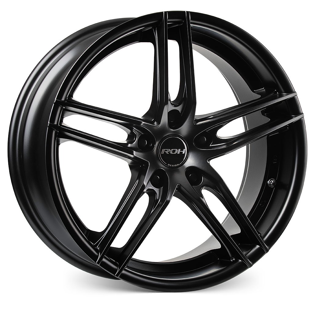 17X8 35 5/120 MONACO MATTE BLACK