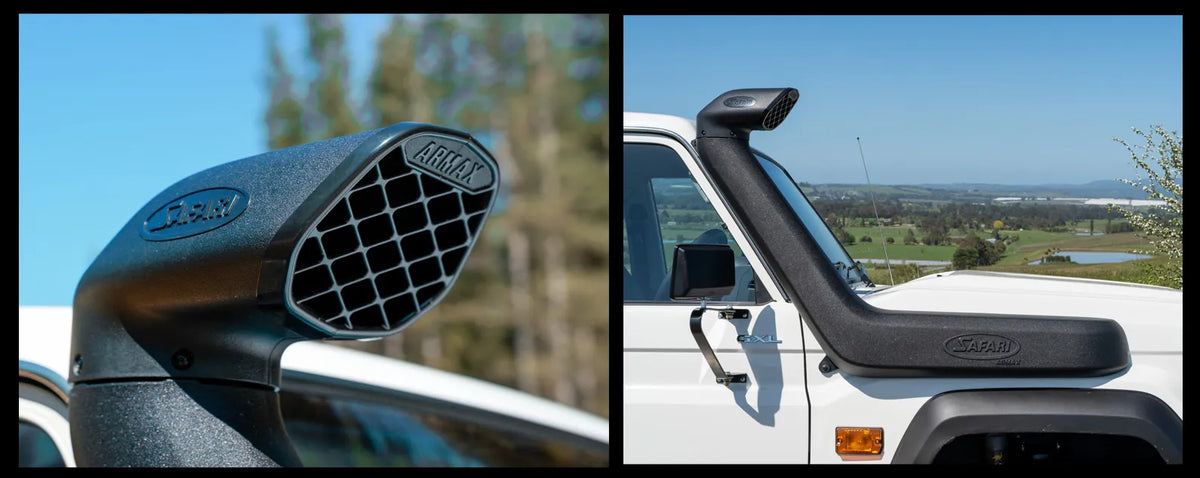Safari ARMAX Snorkel to suit Toyota LandCruiser 70 Series MY24 4.5L V8 Diesel 1VD-FTV
