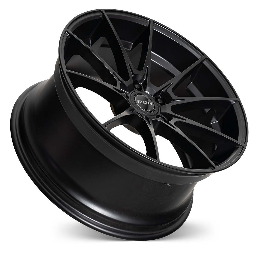 18X8 38 5/114.3 PURSUIT MATTE BLACK