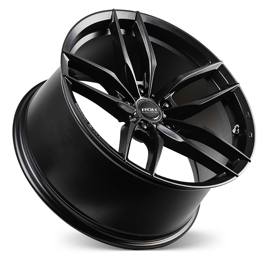 18X8 40 5/120 RF3 MATTE BLACK