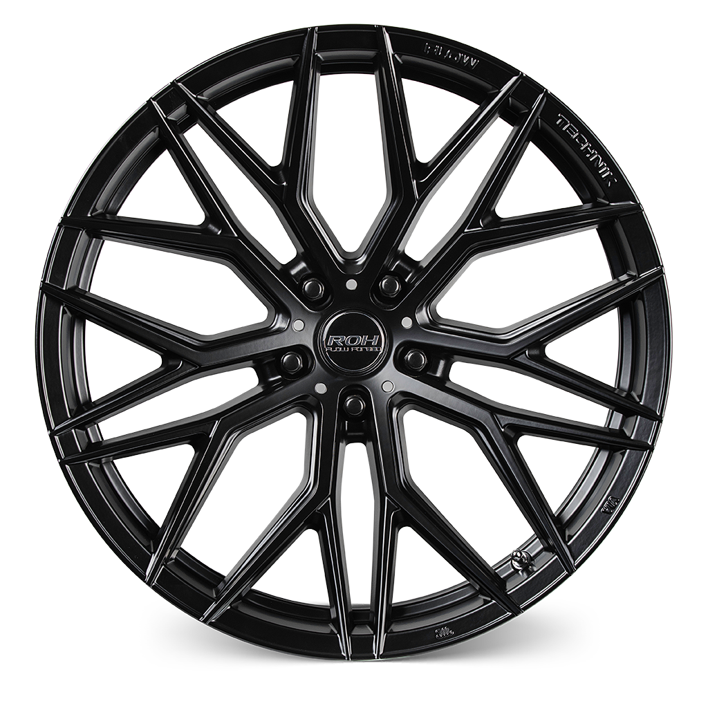 19X8.5 35 5/114.3 RF4 MATTE BLACK