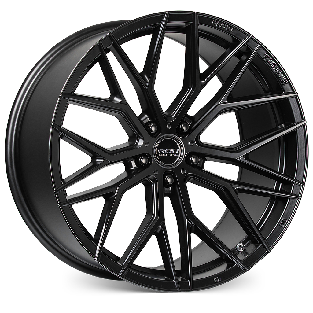 19X8.5 40 5/120 RF4 MATTE BLACK