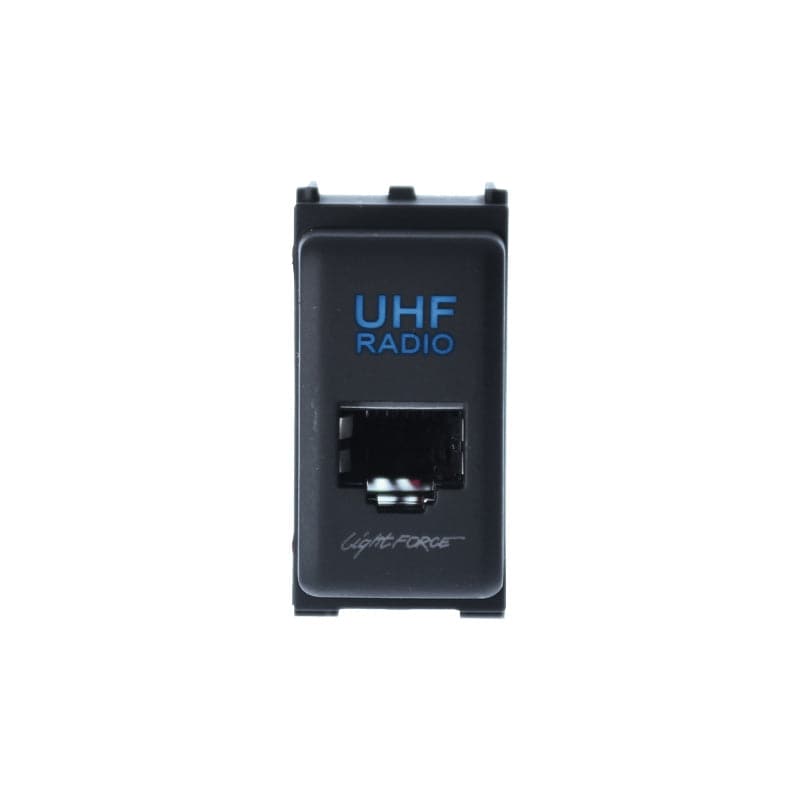 UHF Face Plate RJ45 suits Nissan - Cyan