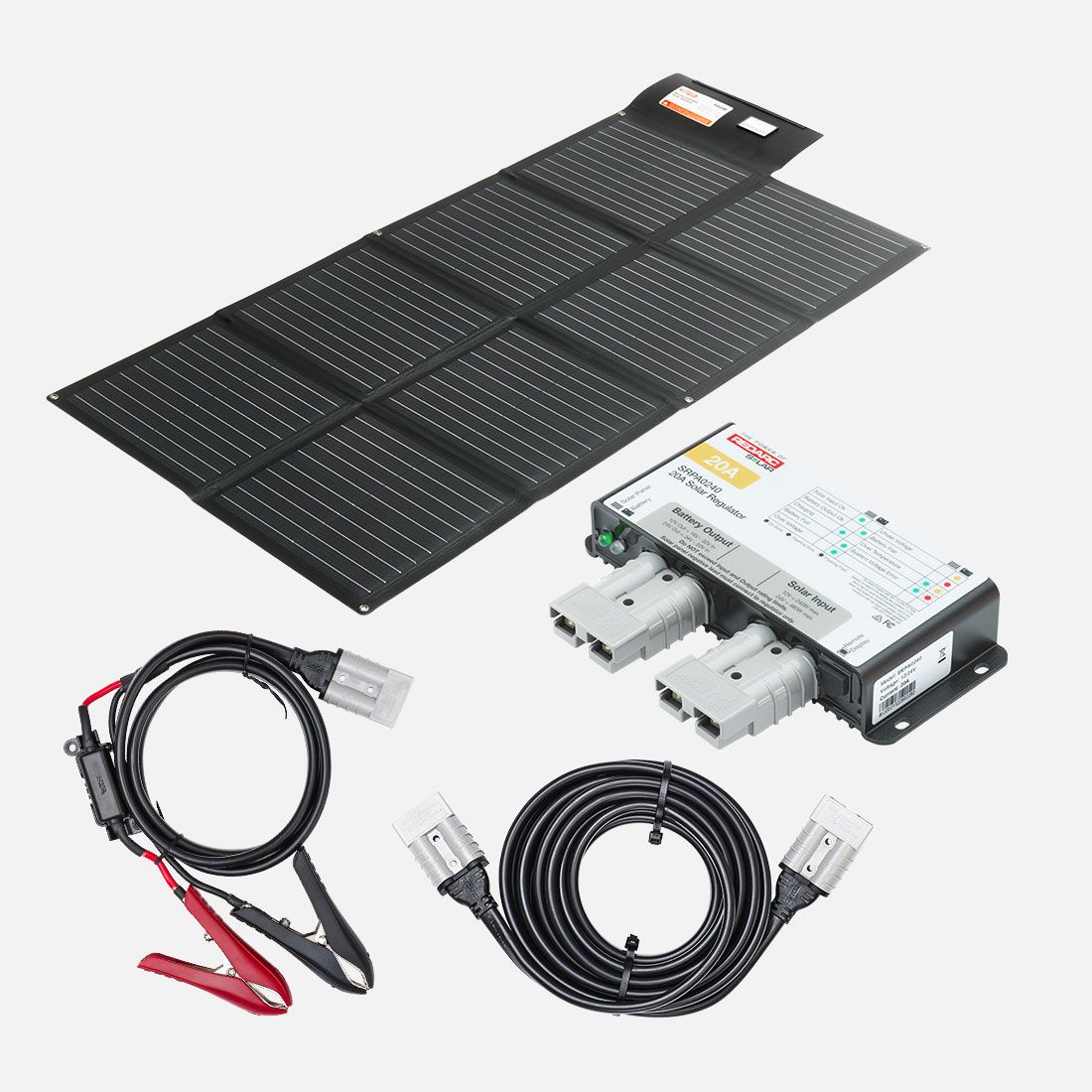 160W Monocrystalline Folding Solar Blanket Kit