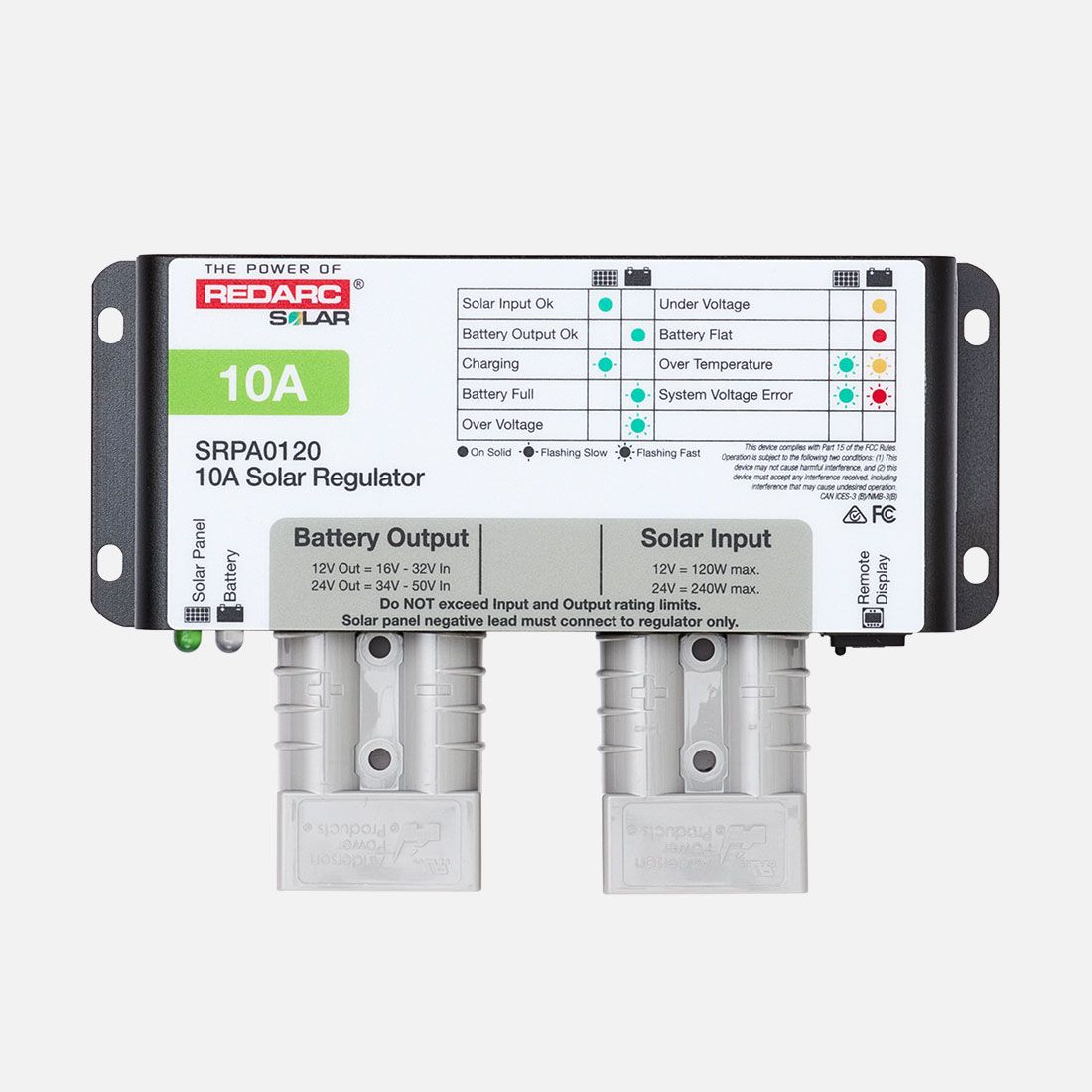 10 Amp Solar Regulator