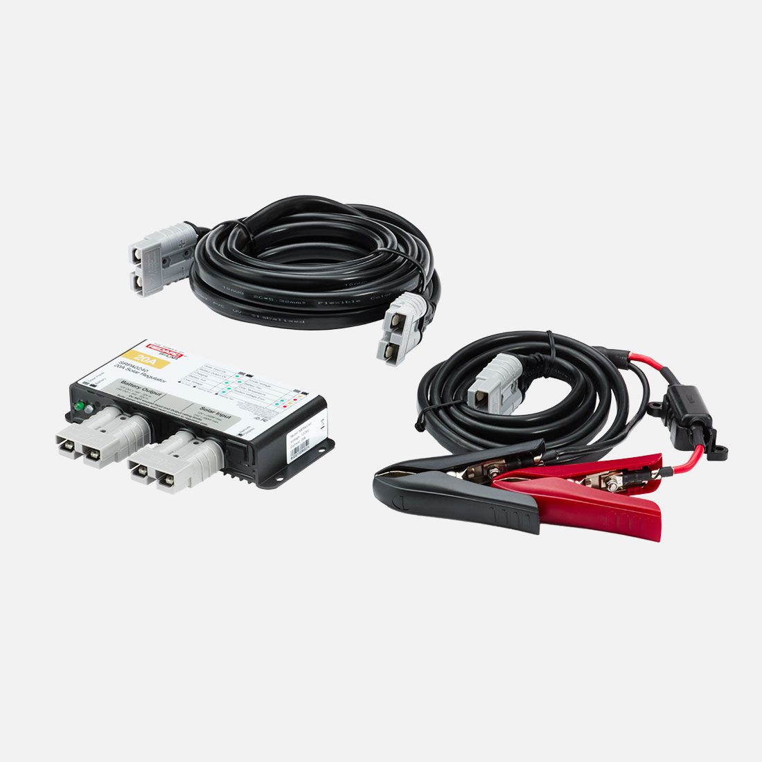 20 Amp Solar Regulator and Cable Value Pack