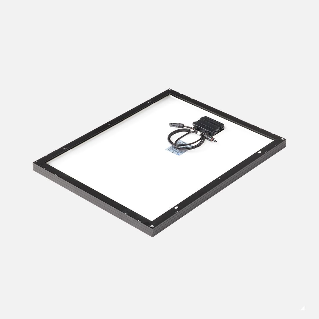 80W Monocrystalline Black Frame Solar Panel