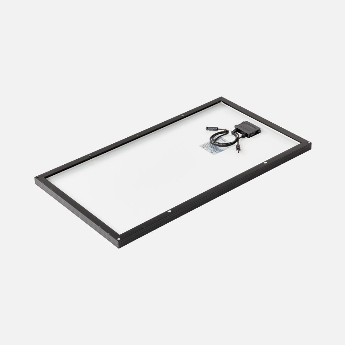 120W Monocrystalline Black Frame Solar Panel