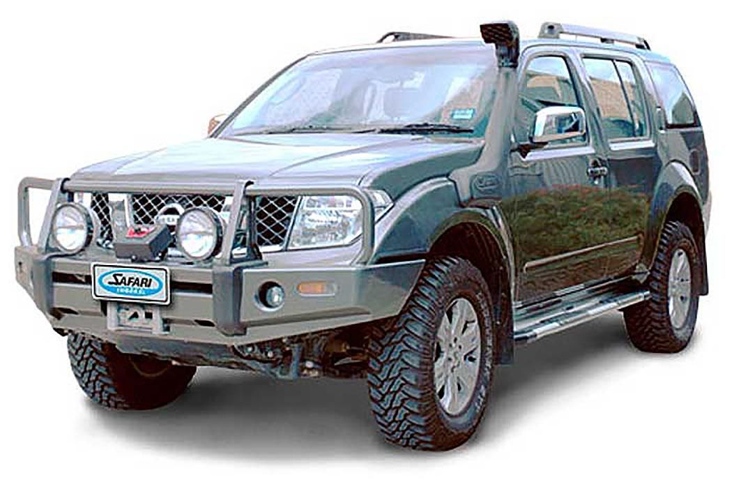 Safari Snorkel to suit Nissan Navara D40 ST/ST-X & Pathfinder 2.5L Diesel (VIN VSK, 2005 to 2009)