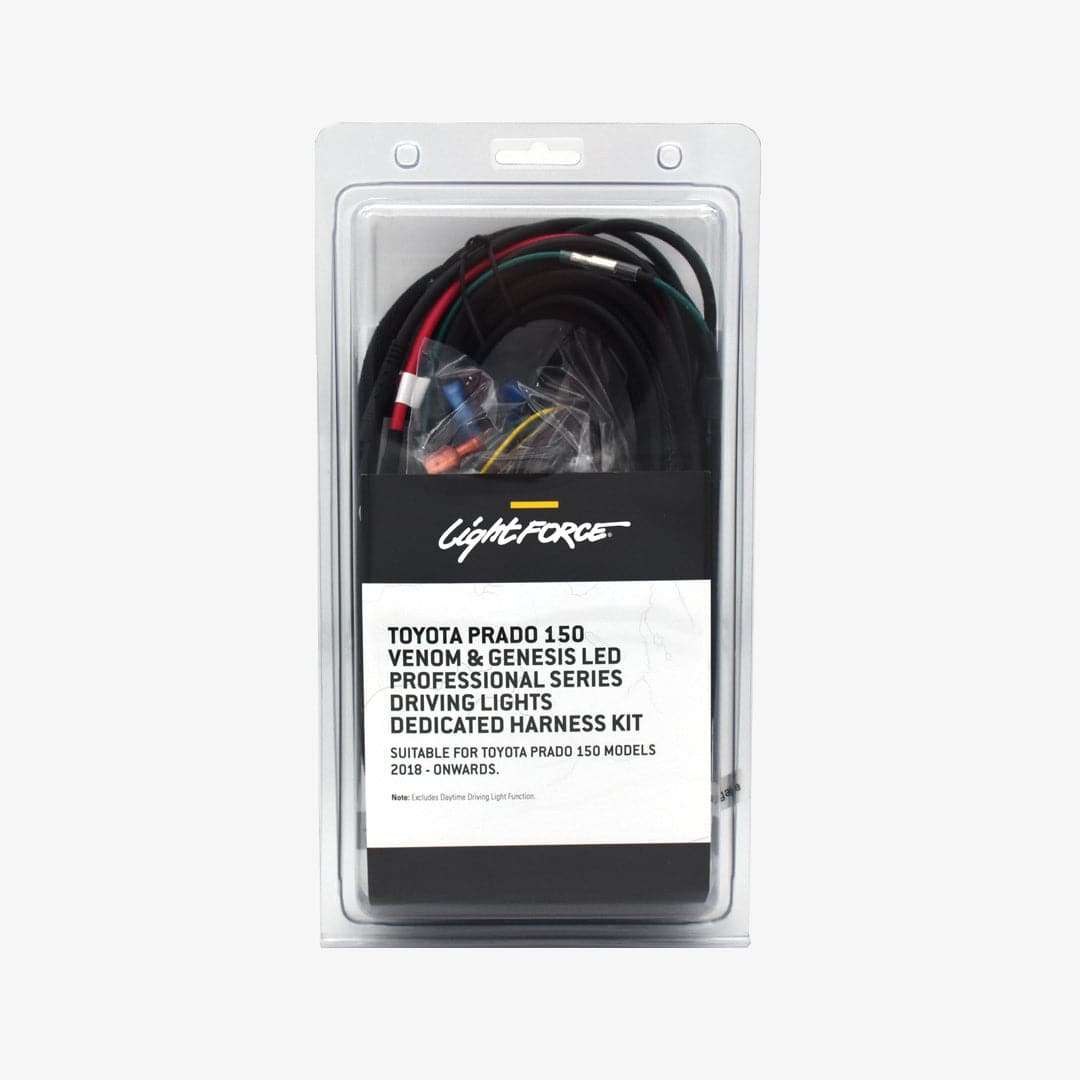 Lightforce HTXMK2 Prado 150 Series with bi-LEDs complete wiring loom
