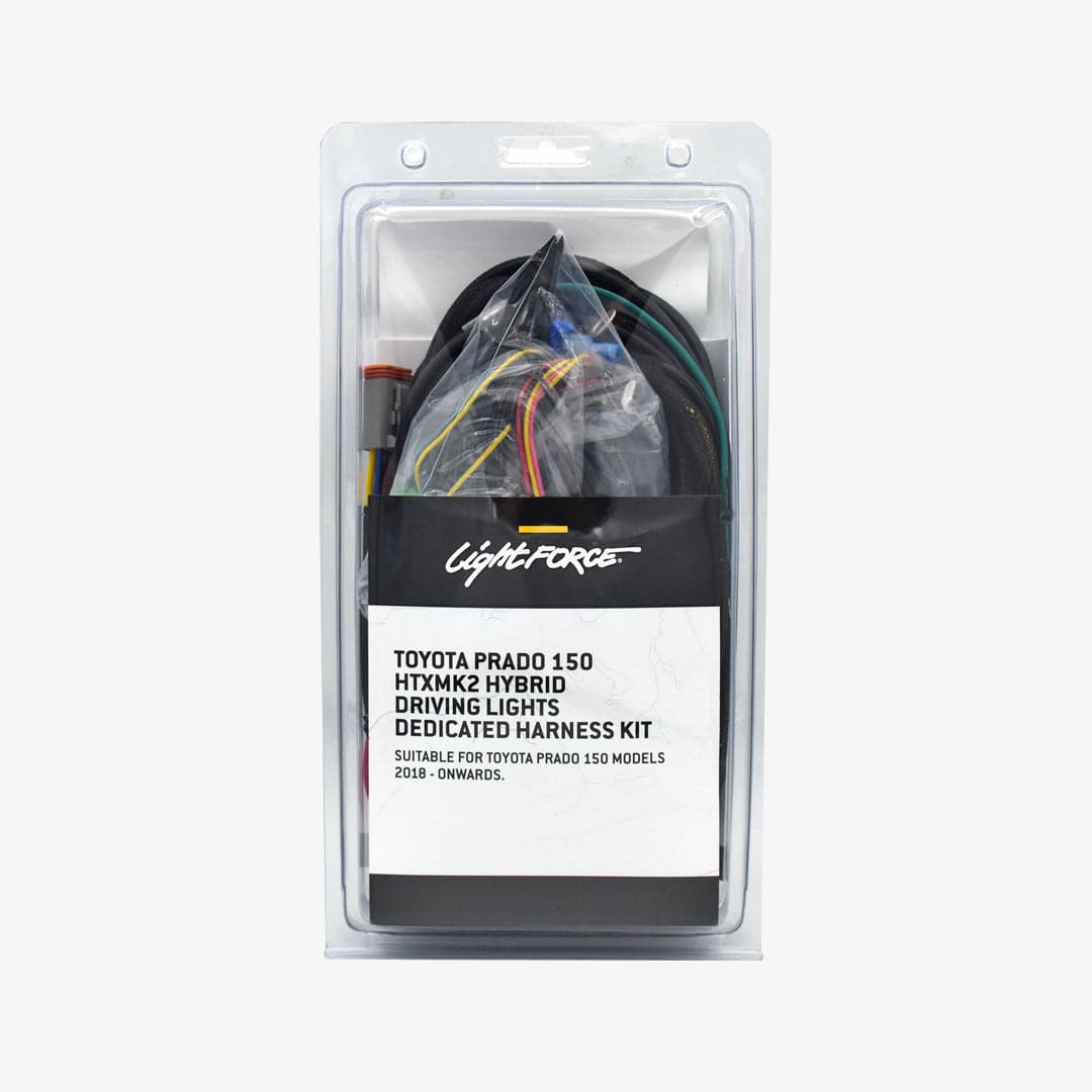 Lightforce HTXMK2 Prado 150 Series with bi-LEDs complete wiring loom