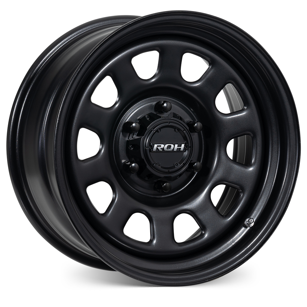 17X8 30 6/139.7 TRAK D MATTE BLACK