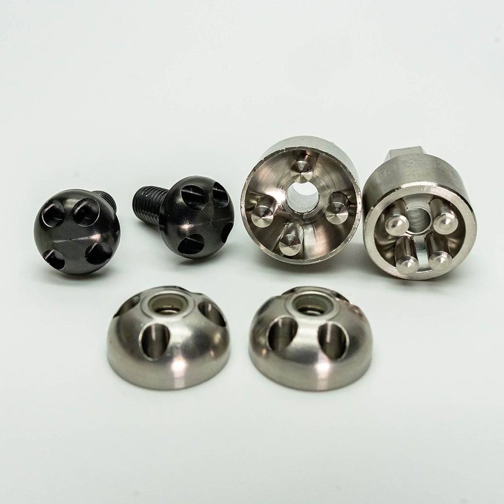 Anti Theft Kit - Viper Light Bar Single row slide mounts - Pair